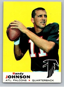 1969 Topps Football Set-Break #115 Randy Johnson Falcons *WSC* - Imagen 1 de 2