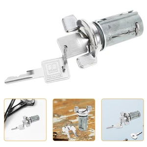  Lock Cylinder Ignition Switch with Key Automotive Automobile Decoration Parts - Picture 1 of 12