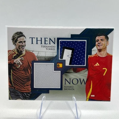 Futera Unique World Football Edition 21 - Then & Now Torres Morata /10 #TN12 - Image 1 of 3