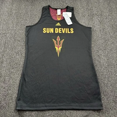 Adidas Arizona State Sun Devils Custom Basketball Jersey Reversible Size Large - Image 1 of 4