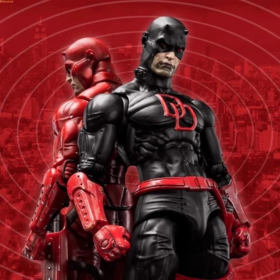 New Release Daredevil Born Again Classic Red Suit 1/10 Action Figure Collectible - Image 1 of 4