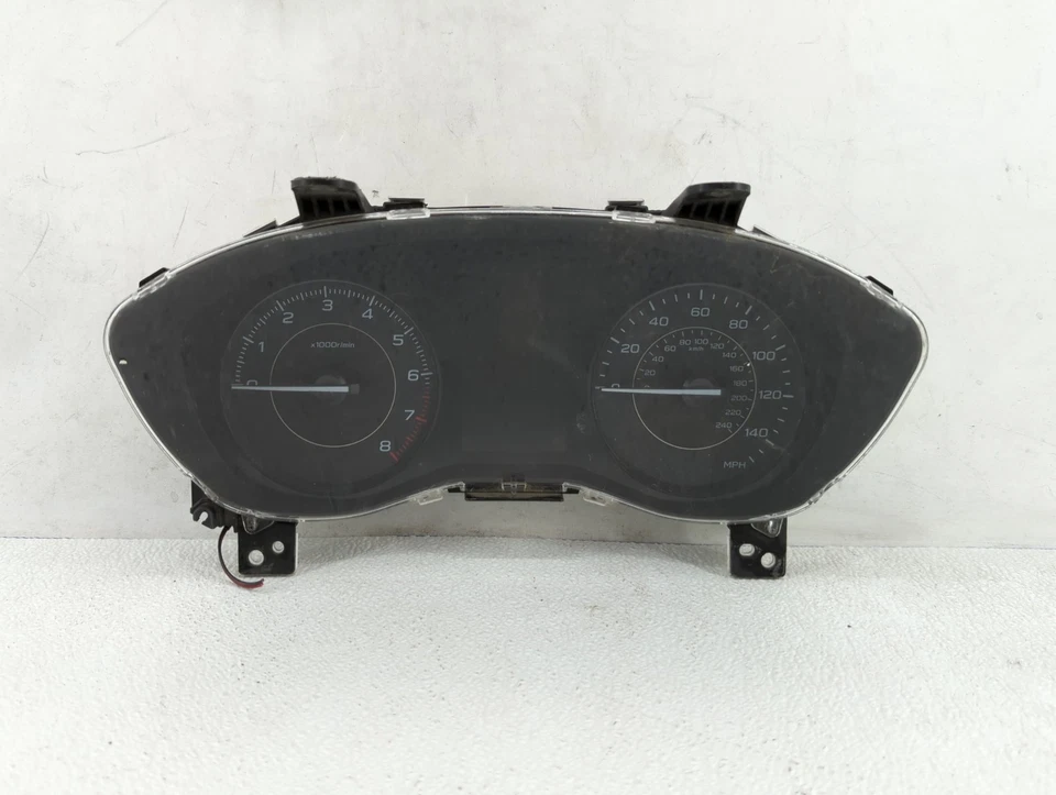 Cuadro de instrumentos velocímetro Subaru Impreza 2017-2017 medidores 85002fl03a KJ2BE Foto 1 de 4