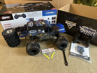 Losi LMT 1.0 Son-Uva Digger Solid Axle 4x4 RTR Brushless Monster Truck (Blue) - Image 1 of 4