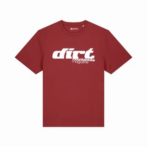 Dirt Mountain Bike Magazine Logo T-Shirt - MTB Bike Retro Classic Fan Tee - Picture 1 of 15