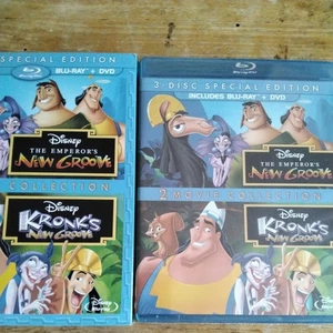The Emperor's New Groove / Kronk's New Groove (Blu-ray, DVD, 2005) NEW SEALED! - Picture 1 of 2