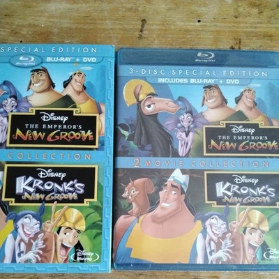 The Emperor's New Groove / Kronk's New Groove (Blu-ray, DVD, 2005) NEW SEALED! Foto 1 de 2