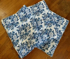 Ralph Lauren Comforter Nanking Dragon Blue & White Chinoiserie Delft Sz Twin - Picture 1 of 7