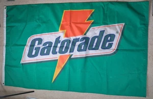 Vintage Gatorade Flag Green 68" x 40" - The FlagSource - Made in USA - Picture 1 of 8