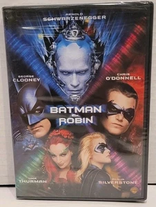 Batman & Robin (DVD, 2008) Arnold Schwarzenegger, Uma Thurman New Sealed - Picture 1 of 6