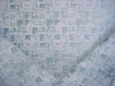 13-7/8Y Kravet Couture 35423 Sumi Reef Aqua Blue Chenille Upholstery Fabric - Image 1 of 4