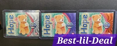 Ty Beanie Babies Series IV S4 Silver Purple Orange BBOC Birthday Card 276 Hope - Image 1 of 4