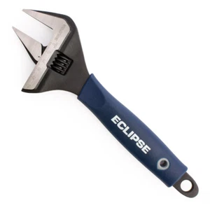 Eclipse verstellbarer Schraubenschlüssel extra breite Backen 10 Zoll/250 mm maximale Öffnung 50 mm ADJW10WJ - Bild 1 von 4