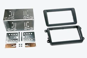 ACV 381320-10 Doppel-DIN Einbaukit Radioblende kompatibel mit Seat, Skoda, VW  - Bild 1 von 1
