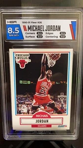 1990 - 1991 Fleer Michael Jordan Chicago Bulls #26 HGA ๐ฅ๐๐ - Picture 1 of 4