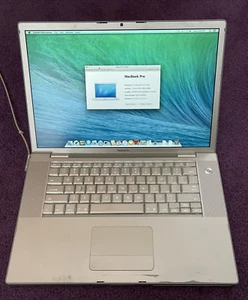 Apple MacBook Pro 2007 15" Laptop Core 2 Duo 2.2GHz 160GB HDD OSX Mavericks - Picture 1 of 14