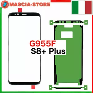 VETRINO VETRO FRONTALE SAMSUNG G955F S8 + PLUS Per LCD Touch screen Display - Foto 1 di 1
