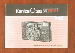 Konica C35 AF2 ANLEITUNGSBUCH/16262 - Bild 1 von 1