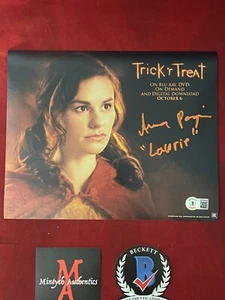 ANNA PAQUIN AUTOGRAPHED SIGNED 8x10 PHOTO! TRICK 'R TREAT! LAURIE! BECKETT COA! - Picture 1 of 1