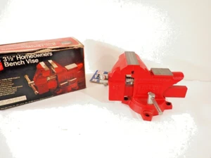 Vintage Fuller 3 1/2" Bench Vise / Anvil and Swivel Base made in Japan - Picture 1 of 4