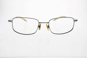 NIKE Flexon 4065 038 Silver Rectangular Metal Frames 52-20 145 mm Japan - Picture 1 of 8