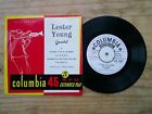 LESTER YOUNG QUARTET RARE 1955 EMI UK 7" EP (THREE LITTLE WORDS)