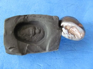 RARO/ESCASO ANTIGUO RARO COLGANTE SELLO DE VIDRIO con toro - Imagen 1 de 5