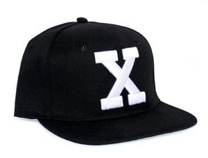 Sombrero Malcolm X 3D Bordado por Cualquier Medio Necesario Gorra Negro Cierre a Presión - Imagen 1 de 4