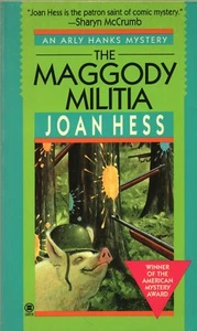 THE MAGGODY MILITIA By JOAN HESS Onyx Books PB 1997 1998 1st - Picture 1 of 2