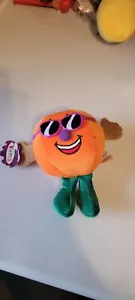 De Colección 1998 Toy Box Creaciones Semillas de Frutas Naranja Soleada Beanbag Peluche Nuevo con Etiquetas - Imagen 1 de 2