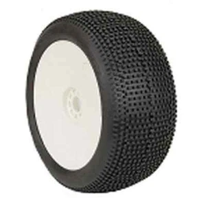 AKA Racing 1/8 Truggy EVO Impact Super Soft Longwear White wheel 14117QRW - Picture 1 of 1