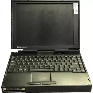Dell Latitude LM Laptop Intel Core Pentium Prozessor schwarz Microsoft Windows 95 - Bild 1 von 14
