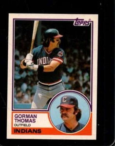 1983 TOPPS TRADED #111 GORMAN THOMAS NMMT INDIANS NICELY CENTERED *X110176 - Picture 1 of 2