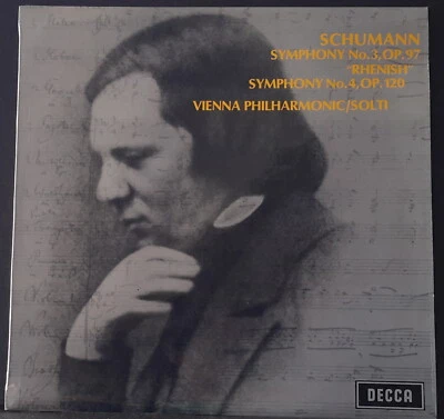 DECCA SXL 6356 ED 1 AUS SCHUMAN SYMPHONIES NOS. 3 & 4 SOLTI 1968 LP NM - Image 1 of 3