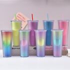 750ML Straw Cup Diamond Studded Water Cup Bling Diamond Tumbler  Summer