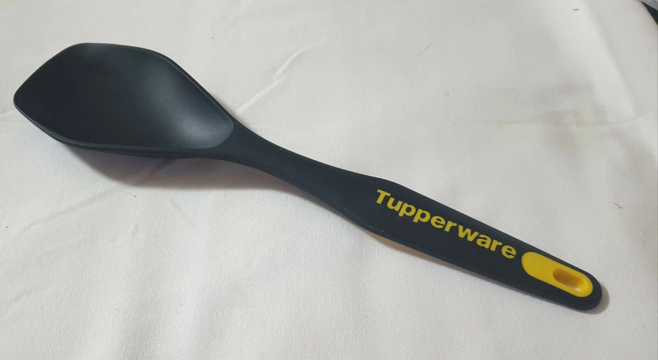 TUPPERWARE Griffbereit Servierlöffel SCHWARZ/GELB D166 - Bild 1 von 1