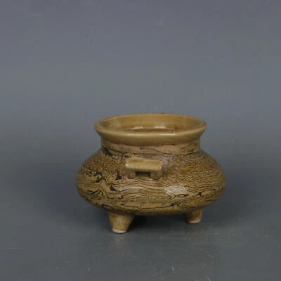 Quemador de incienso horno Dangyangyu dinastía Song antigua china de 5,4" Foto 1 de 4