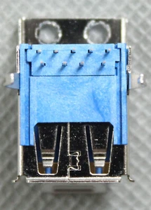 Lot of 263 Amphenol LUSB-3190-00 RUGGED USB 3.0 Type- A Through- Hole Connectors - Picture 1 of 4