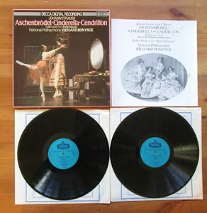 D225D 2 Strauss Aschenbrodel Cinderella Cendrillon Bonynge 2xLP EXCELLENT Decca - Picture 1 of 4