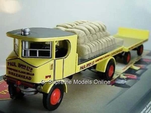 SENTINAL PAUL BROS STEAM LORRY & TRAILER 1/50 HOMEPRIDE FLOUR VERSION R0154X^*^ - Picture 1 of 9
