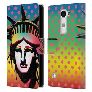 OFFICIAL MARK ASHKENAZI POP CULTURE LEATHER BOOK WALLET CASE FOR LG PHONES 2 - Picture 1 of 8