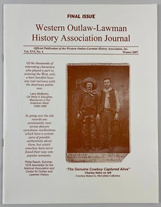 Western Outlaw-Lawman History Association Journal, Vol 16 No 4, Winter 2007 - Foto 1 di 6