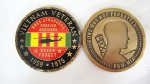 MONEDA DE DESAFÍO VETERANO DE VIETNAM EJÉRCITO MARINES MARINA FUERZA AÉREA GUARDIA COSTERA... ¡NUEVA! - Imagen 1 de 1