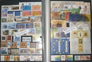UNGHERIA 2004 - Anno completo. Nuovo di zecca. 49 francobolli e 8 fogli a S. €116 - Foto 1 di 1