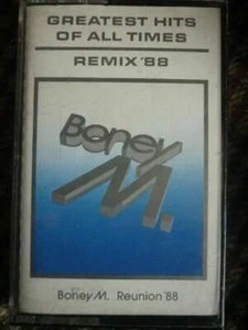 BONEY M.Reunion '88: Greatest Hits Of All Times / Cassette Audio-K7 Hansa - Picture 1 of 1