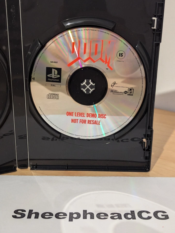 Doom One Level Demo Disc PlayStation 1/ PS1 SLES-00157 1995 Promo - VGC & Tested - Image 1 of 4