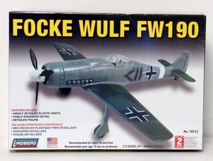Lindberg Focke Wulf FW190 German WWII fighter prop aircraft (1/72 scale) - Picture 1 of 2