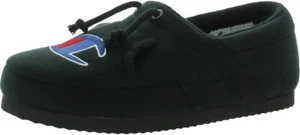 NIB Champion University Lounge Comfort Slippers Black (Size 7 Men's / 9 Women's) - Picture 1 of 3