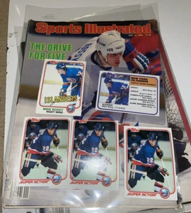 4 Sports Illustrated New York Islanders + 81-82 TOPPS BOSSY TROTTIER POTVIN 36tl - Picture 1 of 19