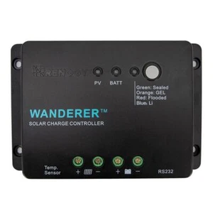Renogy Wanderer Solar Charge Controller Li 30 Amp PWM Indoor Outdoor - Picture 1 of 5