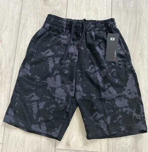Layer 8 Men's Qwick-Dry Black smoke Camo Training Shorts New Size: L - Picture 1 of 1